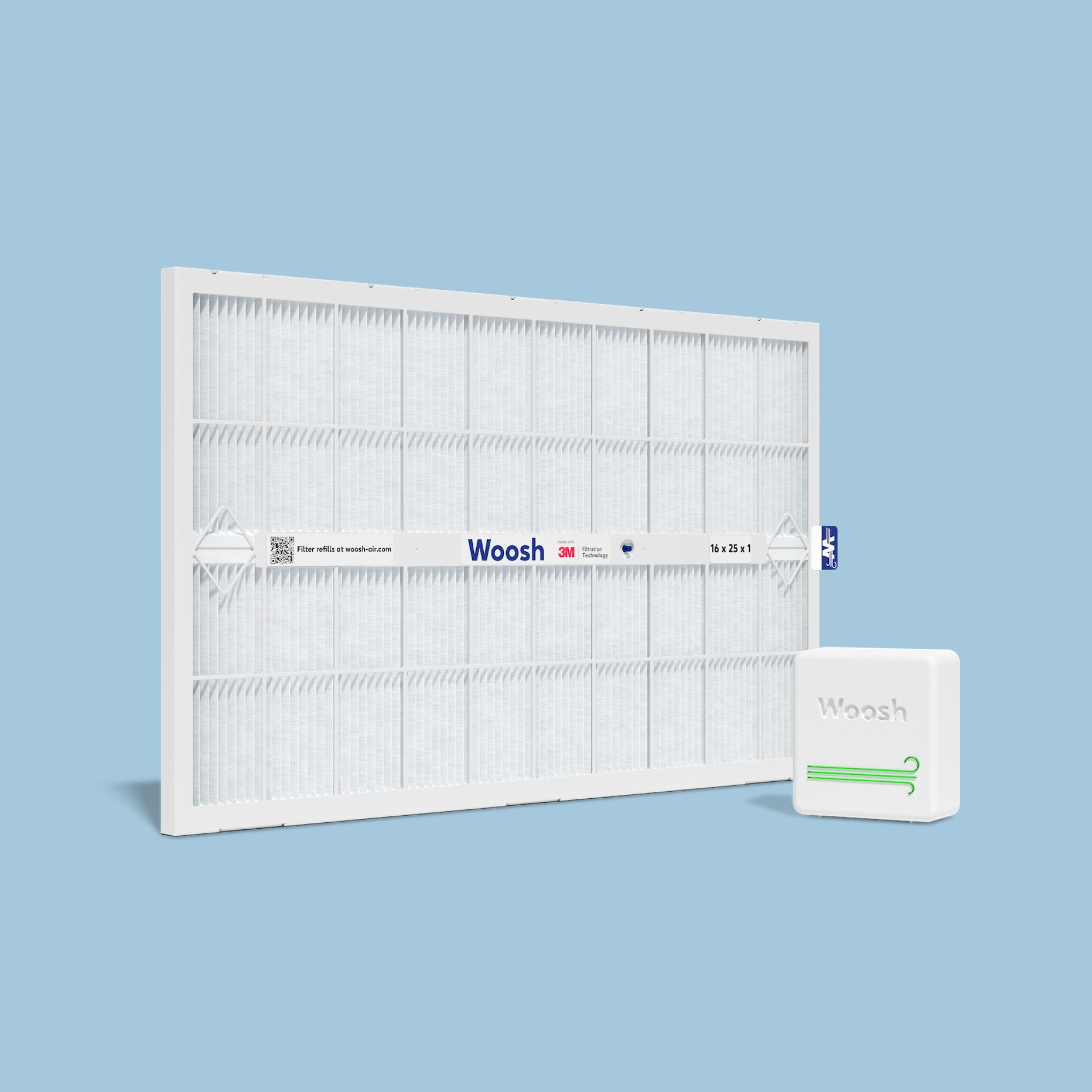 Smart Air Filter + Air Quality Monitor Bundle